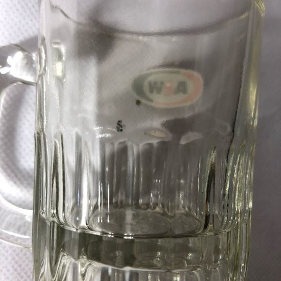 Vintage A & W tiny collector mug mini 3x3" clear handle READ - Picture 8 of 8